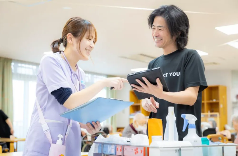 介護職（リーダー） 及川 順平さん