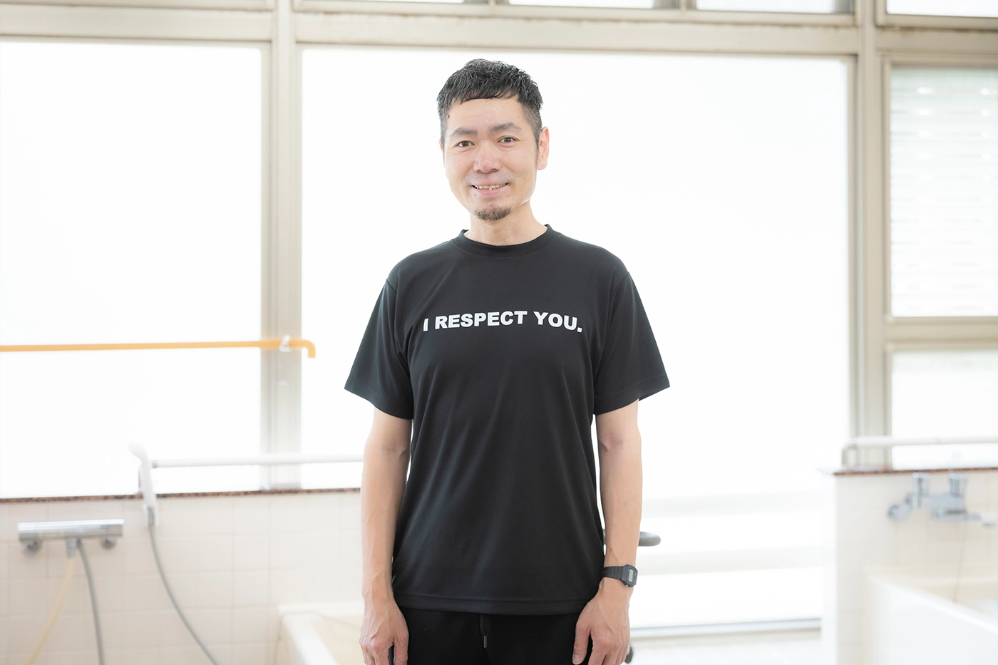 介護職　山北 憲明さん