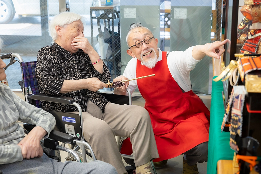 ユニットリーダー（介護職）⾧谷川 秀人さん
