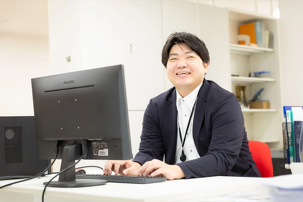管理課主任（事務職）　時田 聖さん
